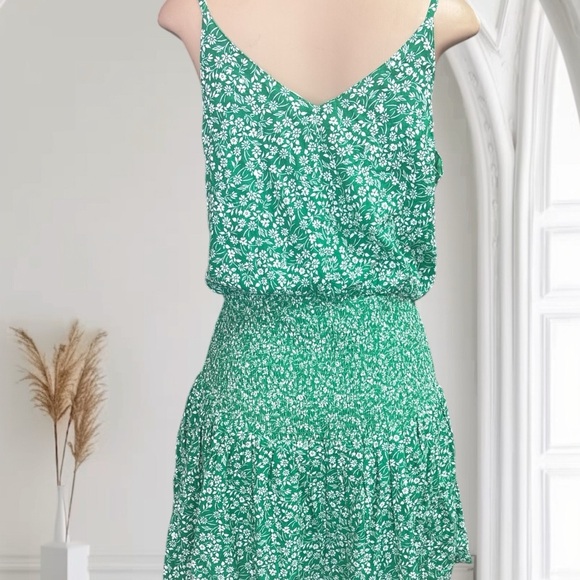Japna Green Sleeveless Sundress Mini - Picture 2 of 7